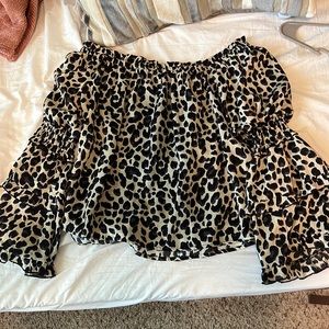 Vestique off the shoulder top